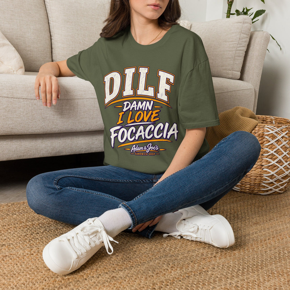 DILF "Damn I Love Focaccia" Graphic Tee