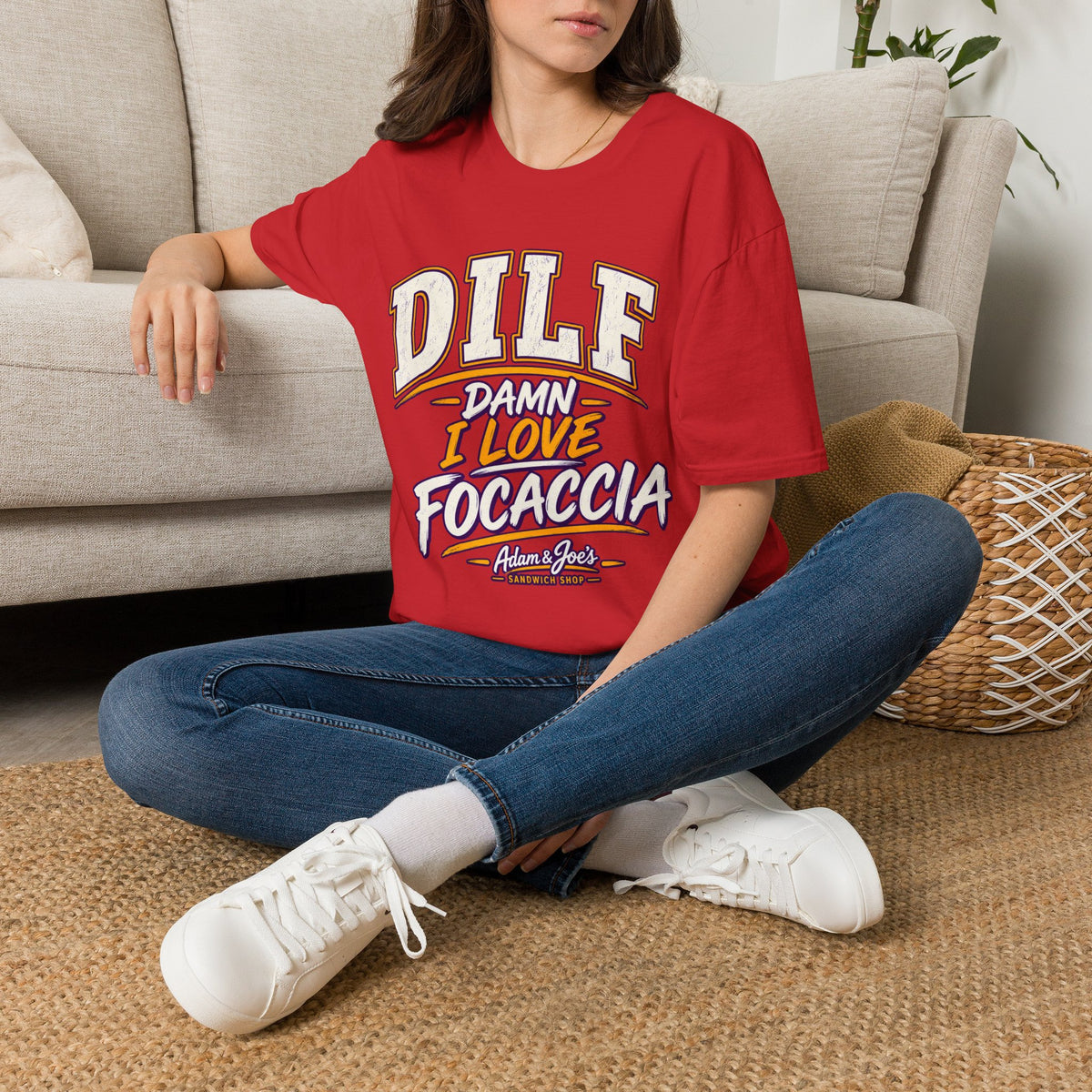 DILF "Damn I Love Focaccia" Graphic Tee