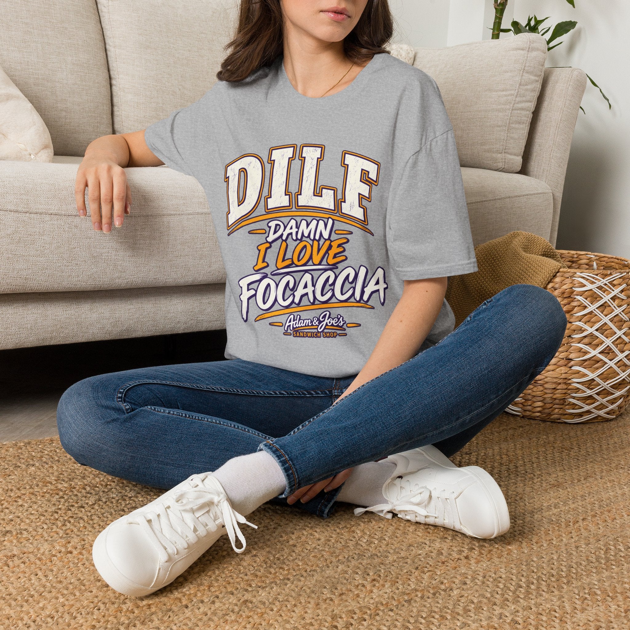 DILF "Damn I Love Focaccia" Graphic Tee
