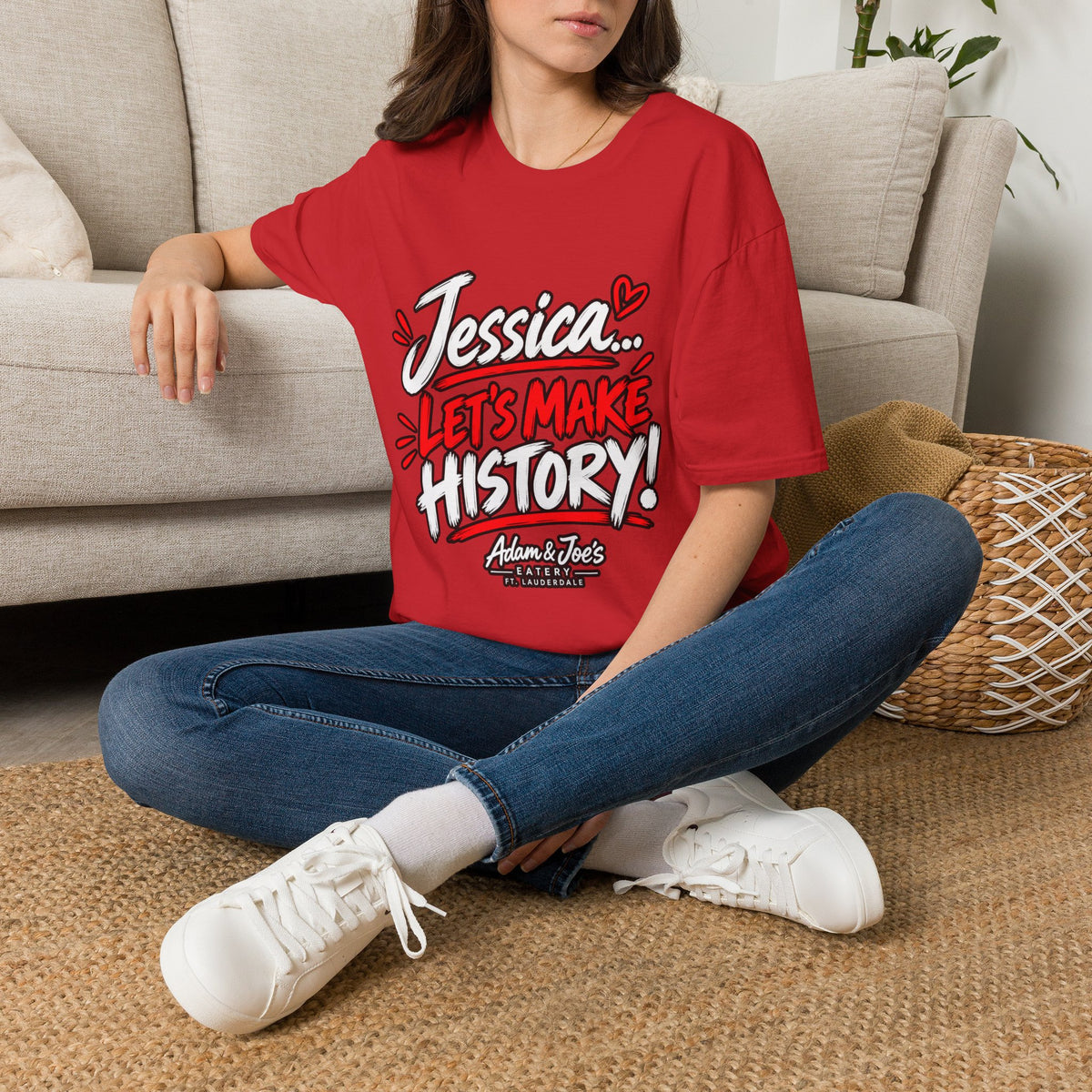 Jessica 'Let's Make History' T-Shirt