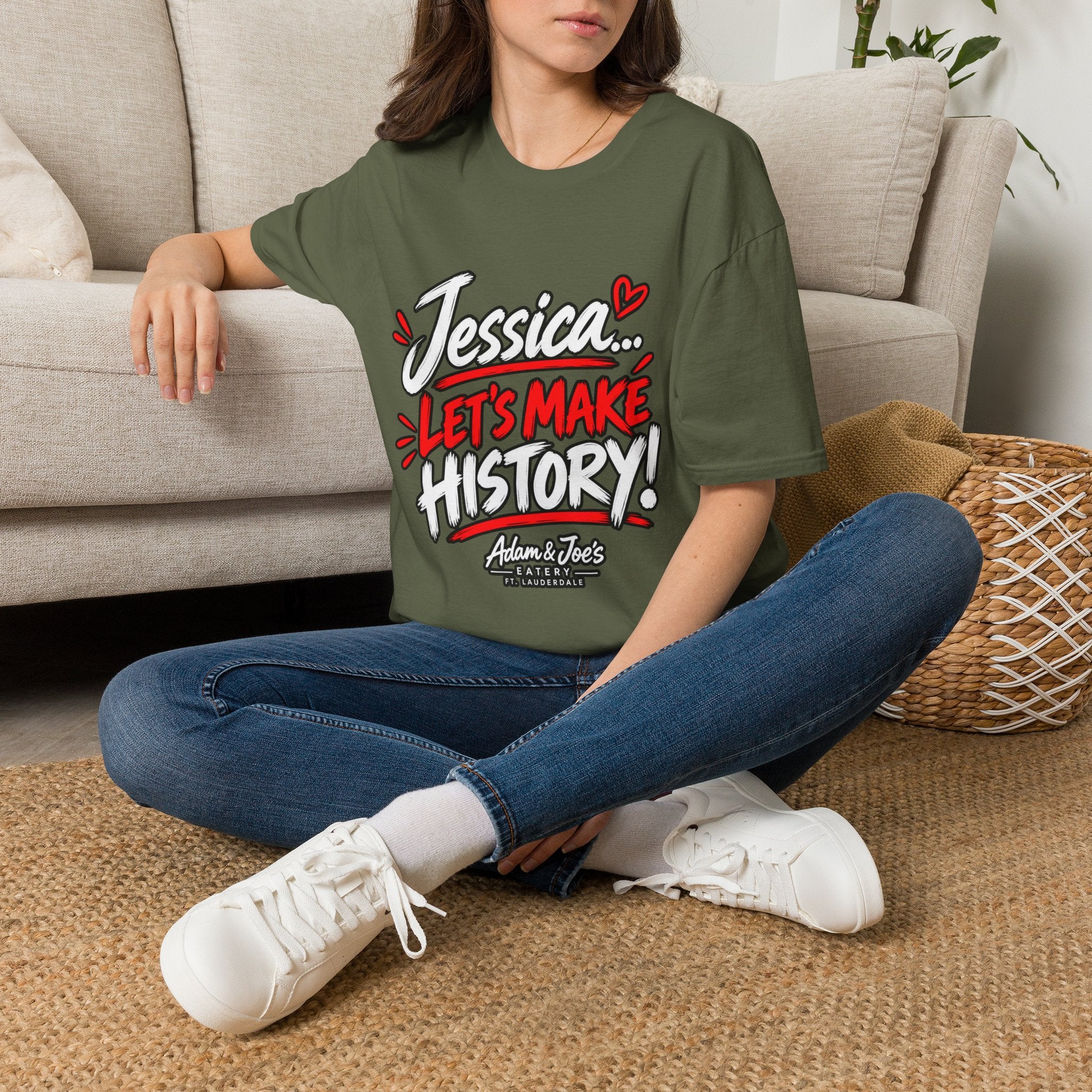Jessica 'Let's Make History' T-Shirt