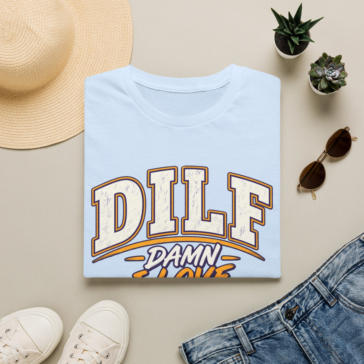 DILF "Damn I Love Focaccia" Graphic Tee