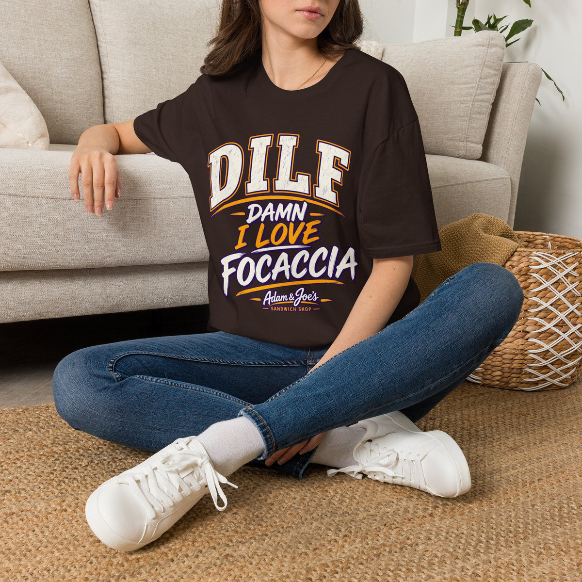 DILF "Damn I Love Focaccia" Graphic Tee