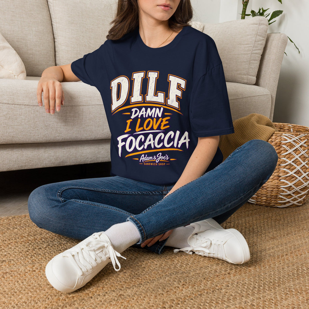 DILF "Damn I Love Focaccia" Graphic Tee