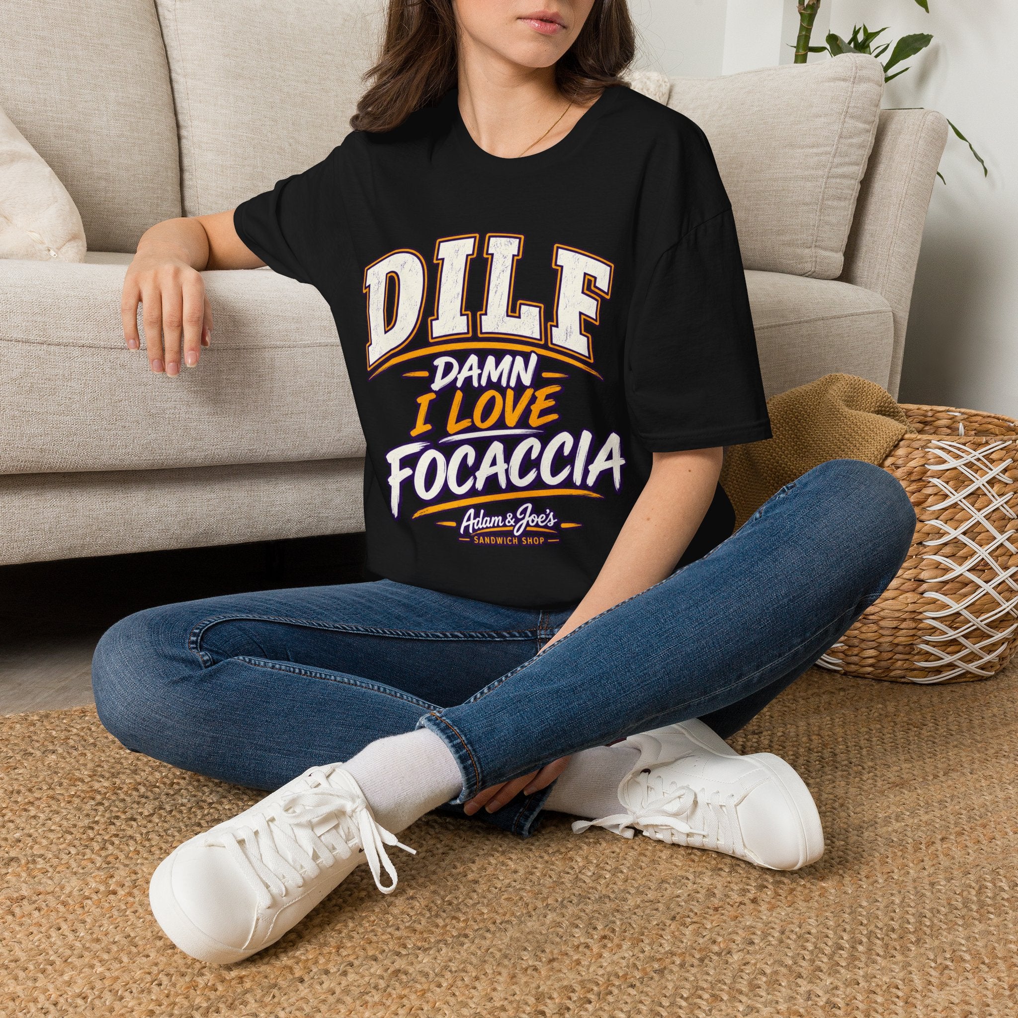 DILF "Damn I Love Focaccia" Graphic Tee