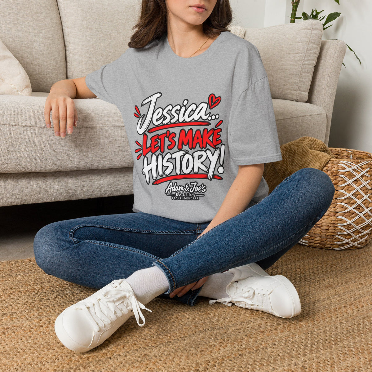 Jessica 'Let's Make History' T-Shirt